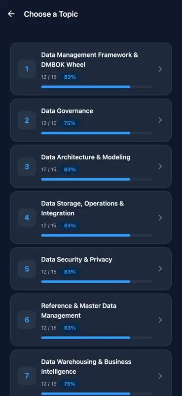 CDMP Data Management Prep screenshot 2 of 6