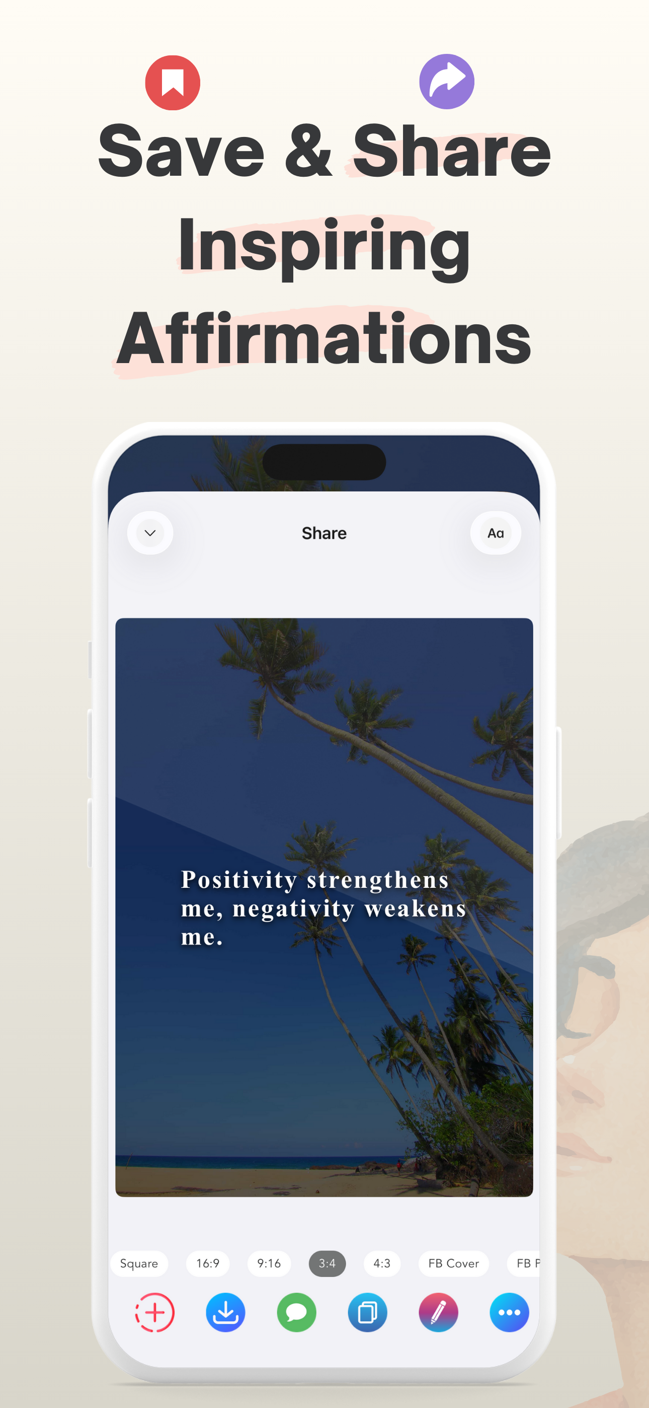 Daily Affirmations - FitMinds screenshot 5