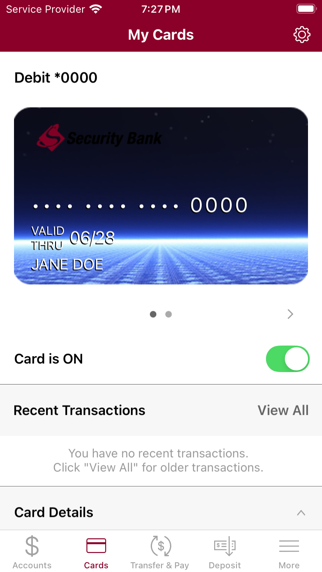 Security Bank Mobile Laurel NE Screenshot