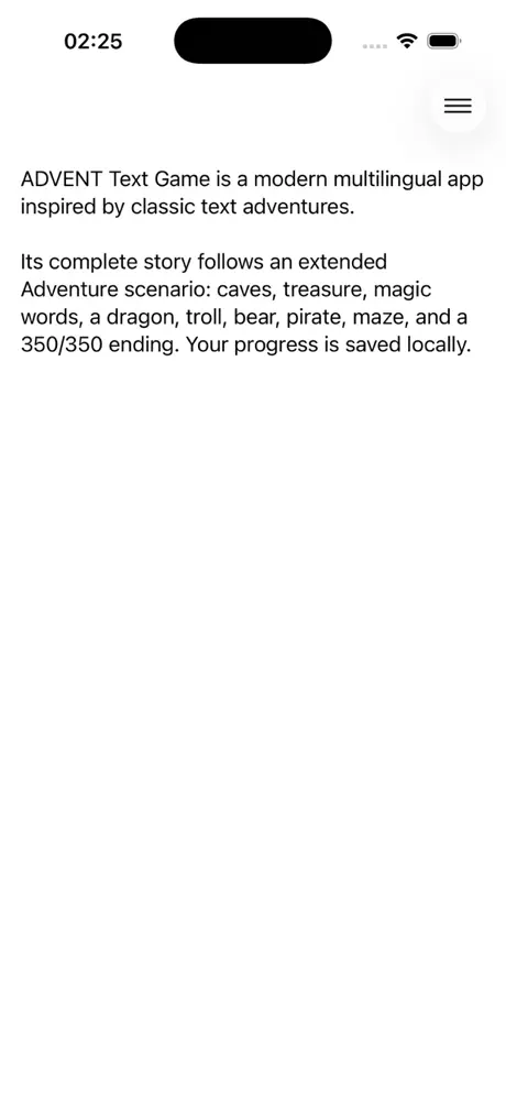Advent - Text Game screenshot 2
