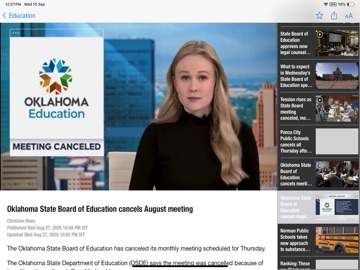 News 9 iPad screenshot 2