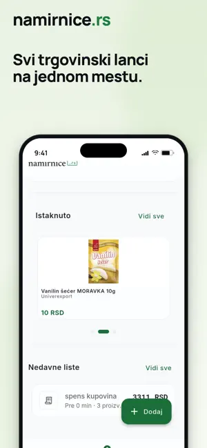 namirnice.rs screenshot 1