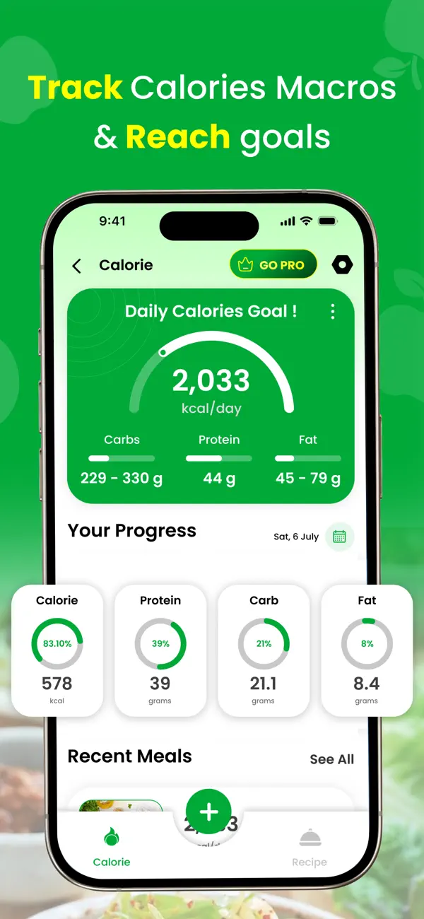 Screenshot #2 pour Calorie Tracker: Calorie Count
