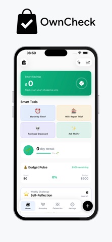 OwnCheck: Impulse Buy Blocker screenshot