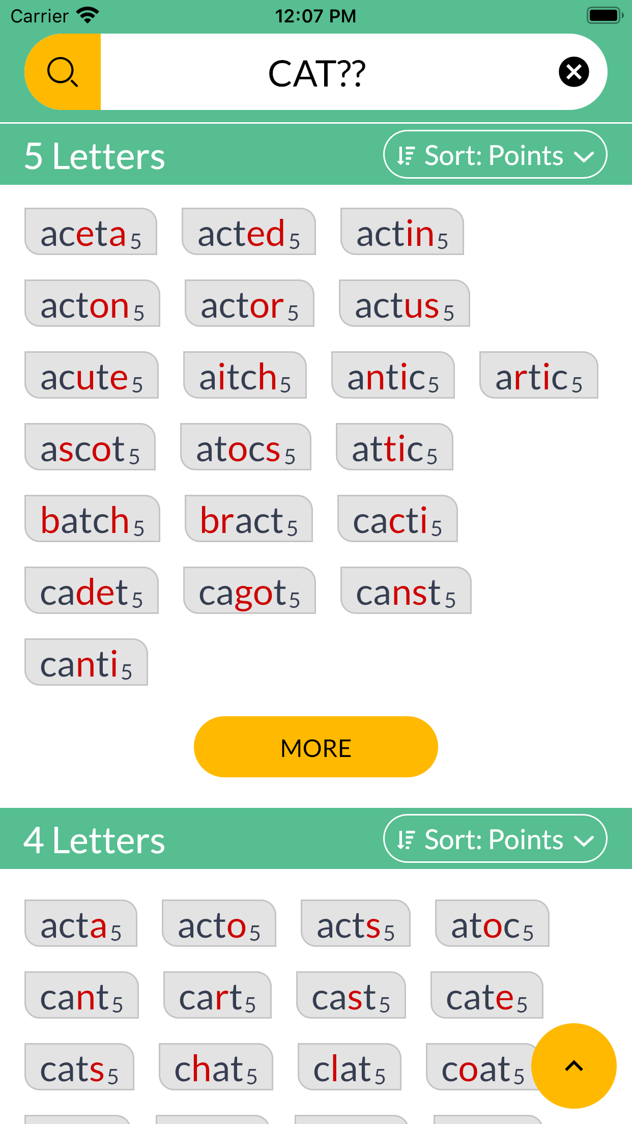 Wordfinder by WordTips screenshot 4