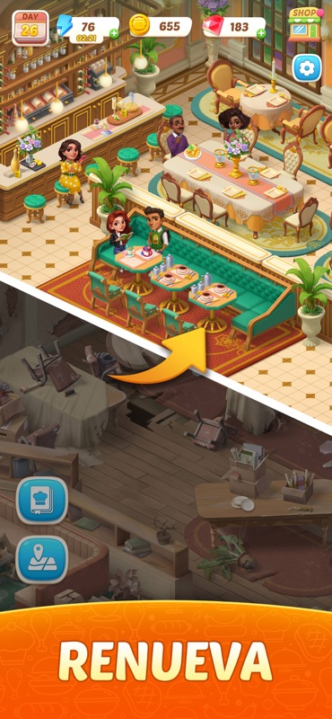 Flambé: Merge and Cook screenshot 4