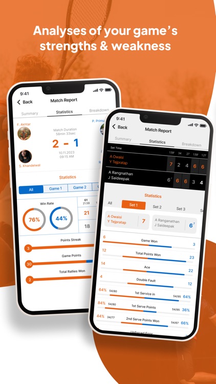 Racquet Heroes - Score & Share screenshot-6