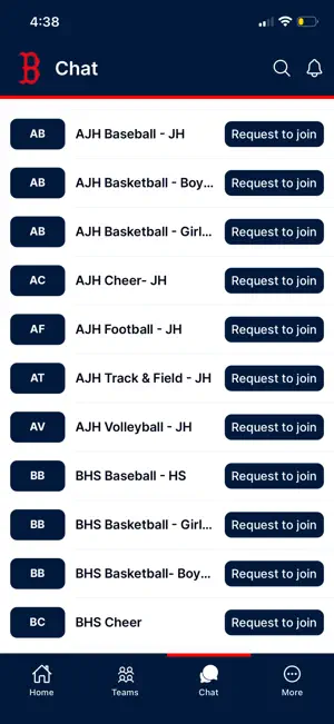 Brookhaven Athletics screenshot 3