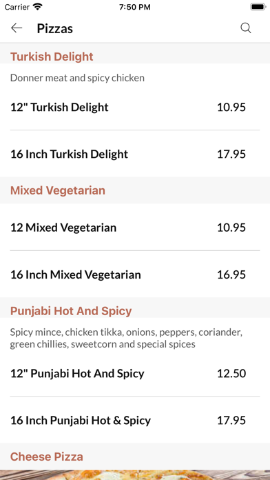 KARACHI TANDOORI Screenshot