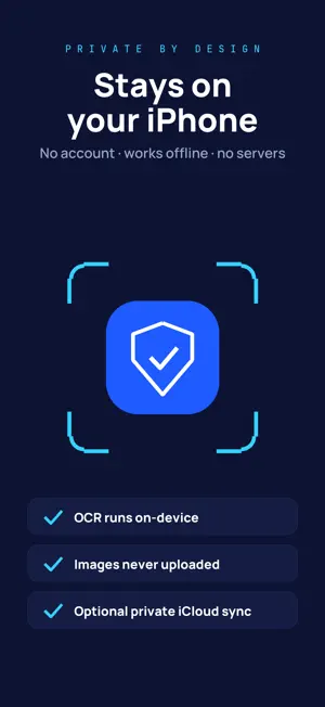 Business Card Scanner: OCR screenshot 4