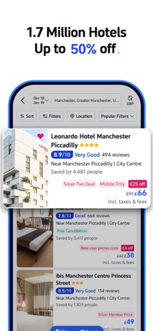 Trip.com: Flight, Hotel, Train App Store preview screenshot 3