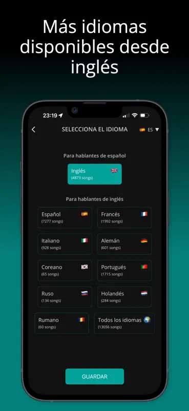 LyricFluent: Aprende inglés screenshot 10 of 10