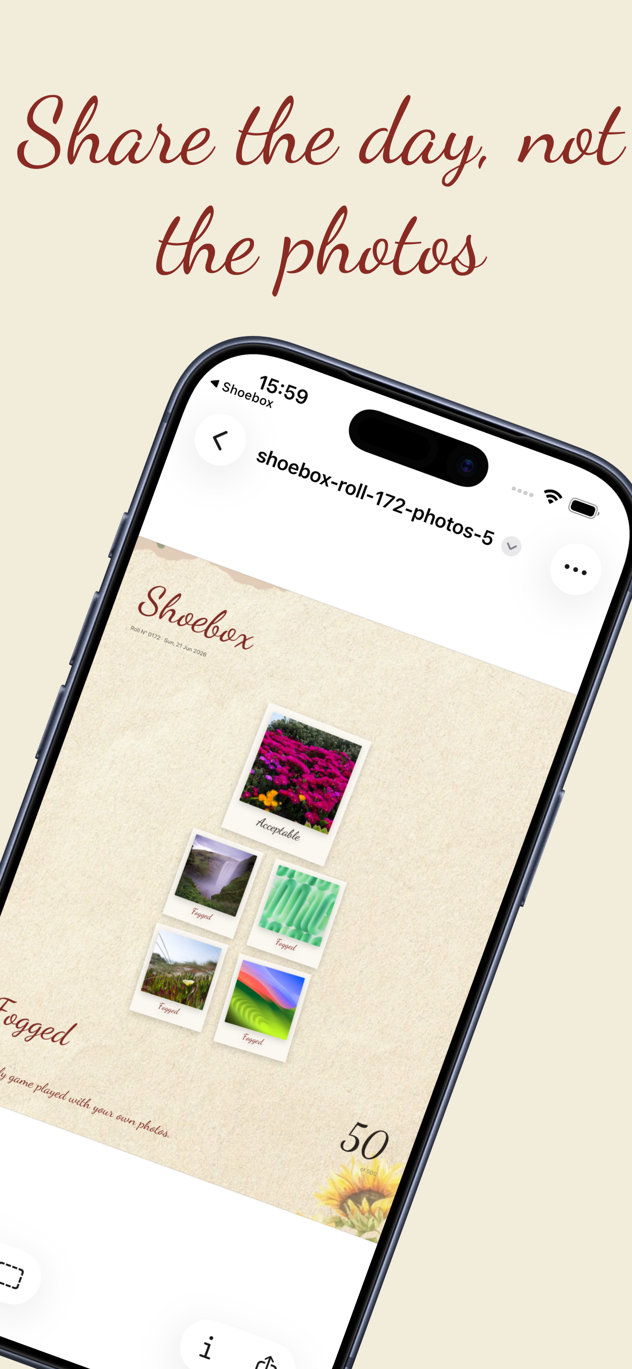 Shoebox: Where & When
