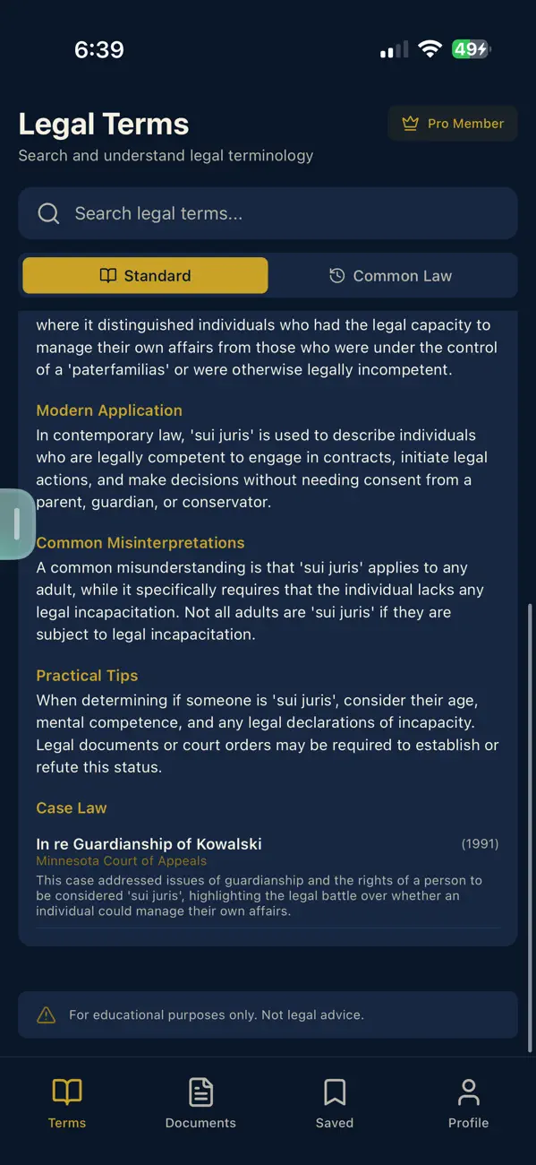 #3. LexArcana (iOS) By: Tekiah El Atem