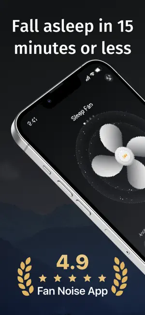 Tap Fan Noise for Sleep screenshot 2
