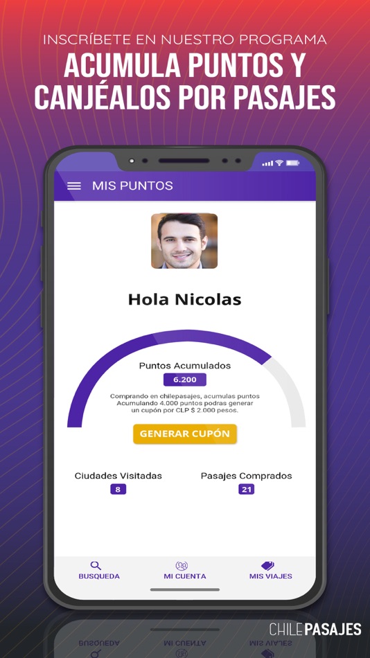 #5. ChilePasajes (iOS) Podle: RECAUDACION Y SOLUCIONES TECNOLOGICAS BIPAY