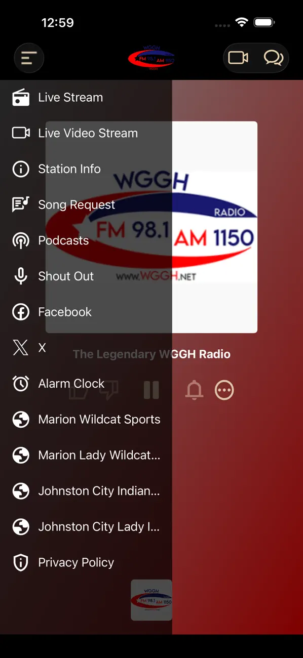 Screenshot #2 pour WGGH Radio