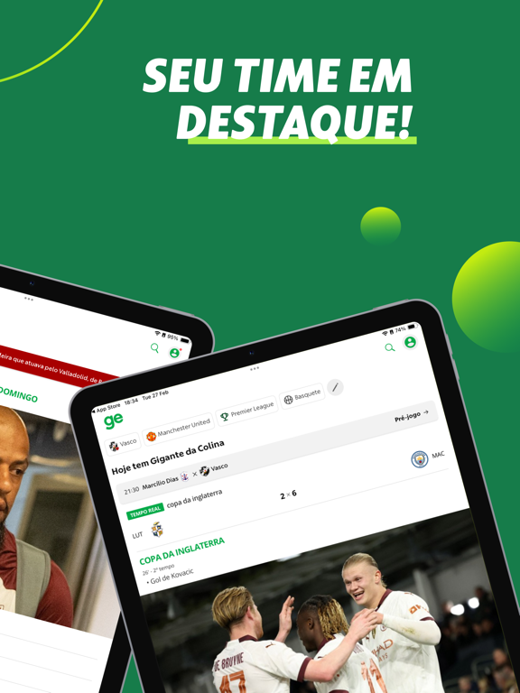 Screenshot #5 pour ge - notícias de esportes