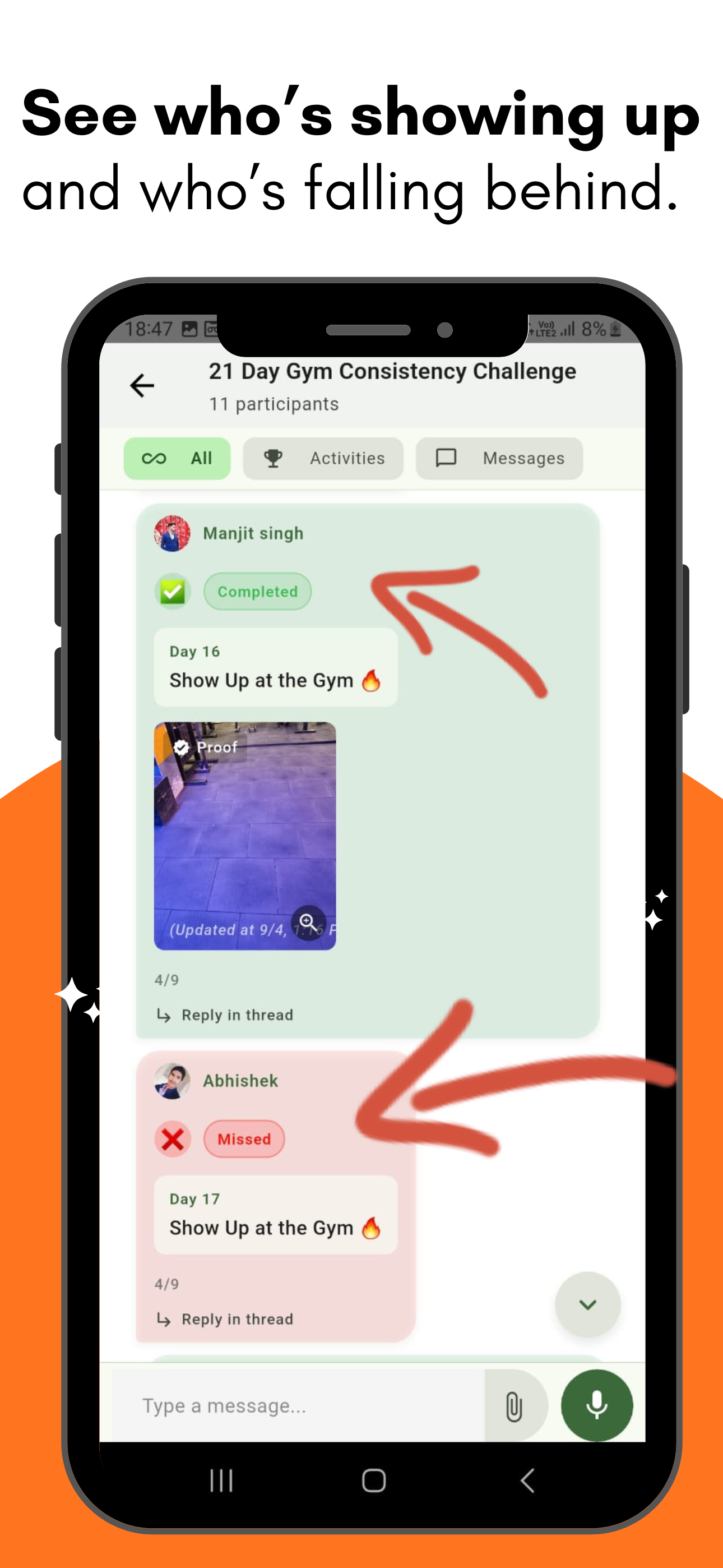 Challenge App: habits, friends screenshot 3