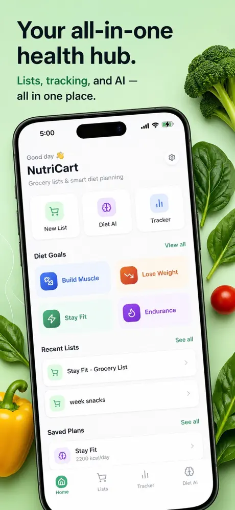 CalorieCart screenshot 2