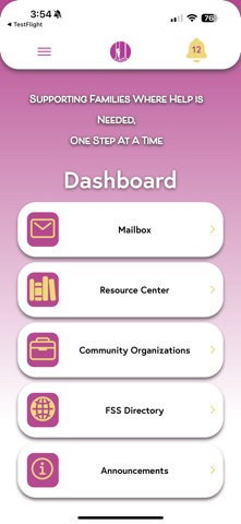 Delaware Family Support Hub iPhone screenshot