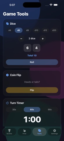 Scorepad – Board & Card Games Screenshot 3 of 4