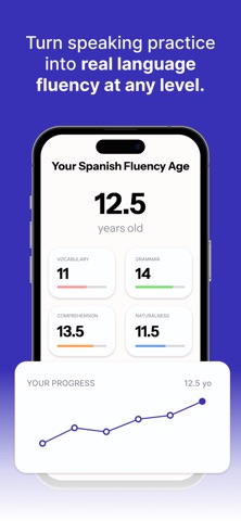 Speak languages: Banter AI iPhone screenshot