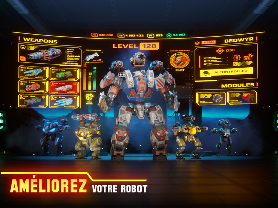 Screenshot #4 pour War Robots. PvP Multi-joueur