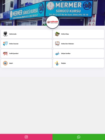 Mermer Sürücü Kursu iPad screenshot