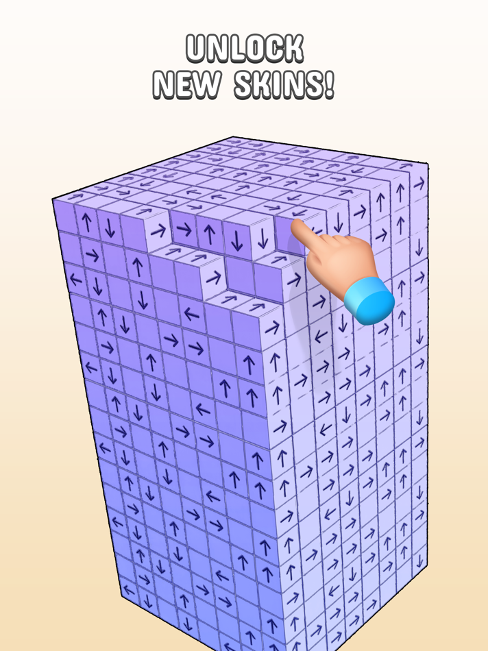 #4. Tap to Unblock 3d Cube Away (iOS) Av: ArtDEKoM s.r.o.