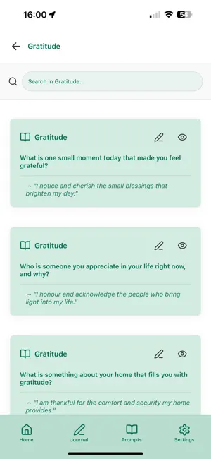 Mindful Journal screenshot 2