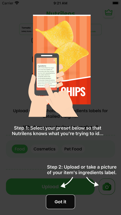Nutrilens AI Screenshot