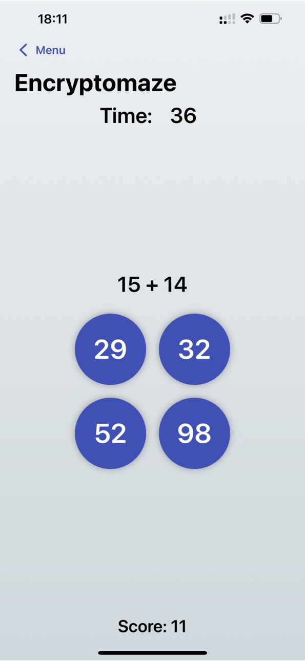 iPhone screenshot