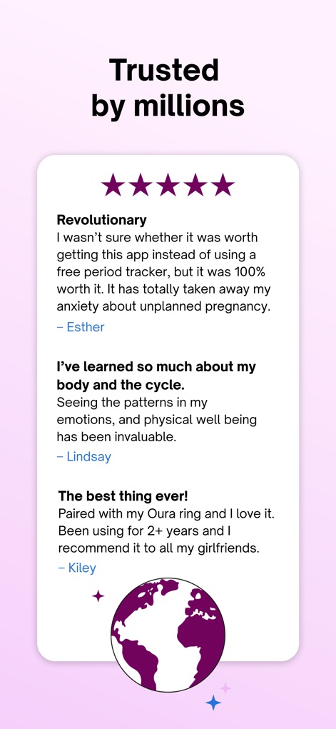 Natural Cycles Fertility App - Real user feedback highlights the app's 'Revolutionary' impact and its ability to foster understanding of 'my body and the cycle'.