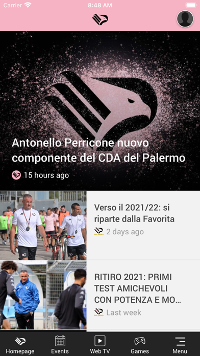 Palermo F.C. Screenshot