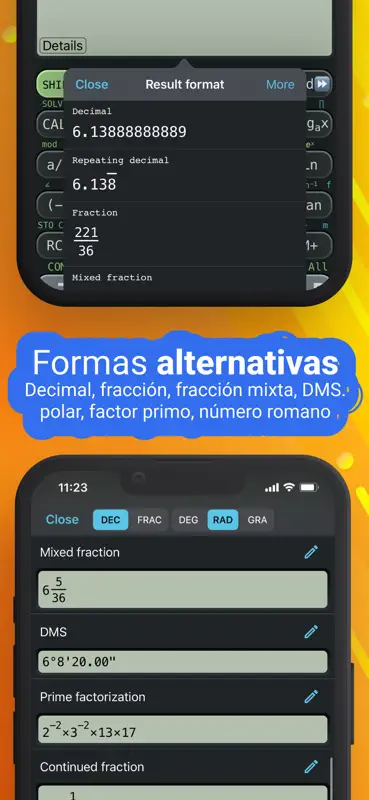 Calculadora cientifica 991 82 screenshot 6 of 8