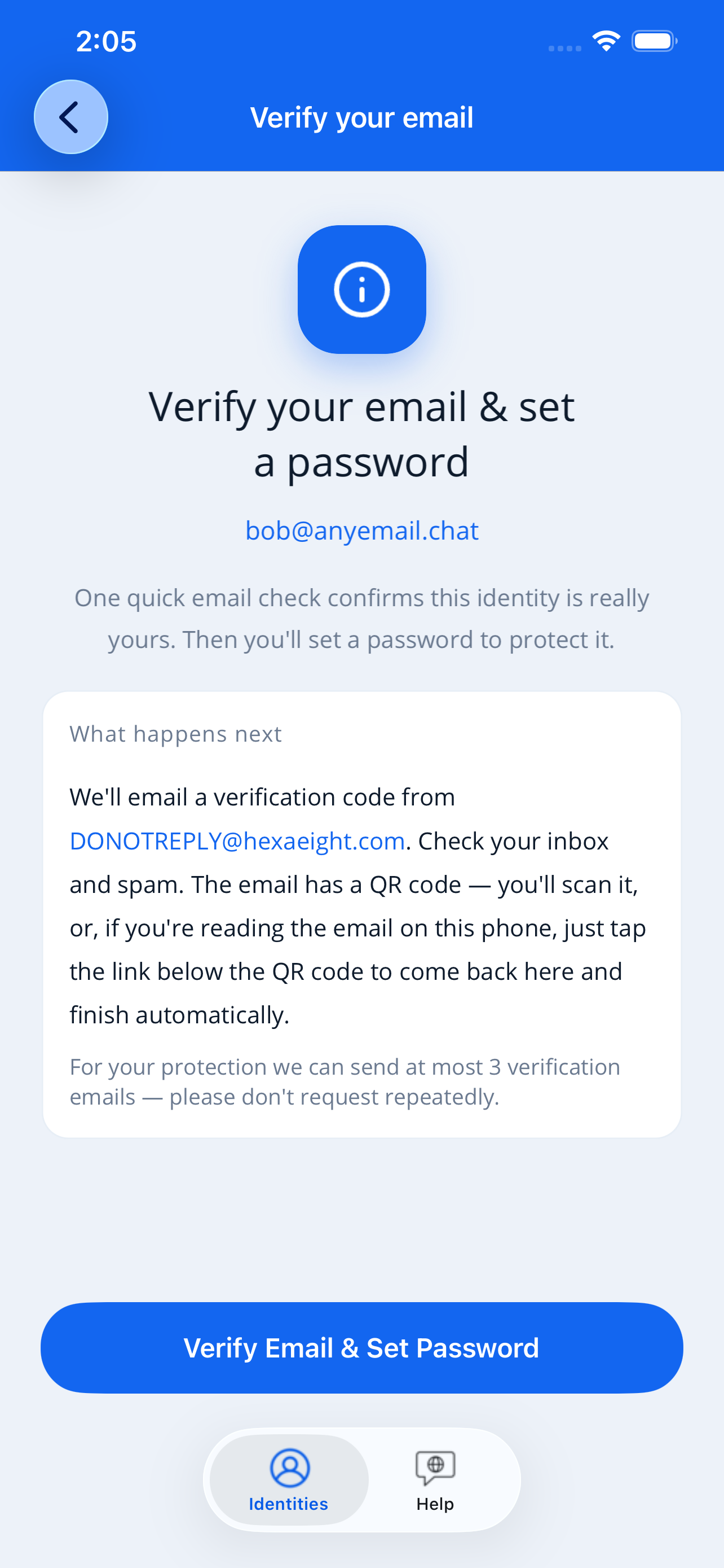 HexaEight Authenticator screenshot 3