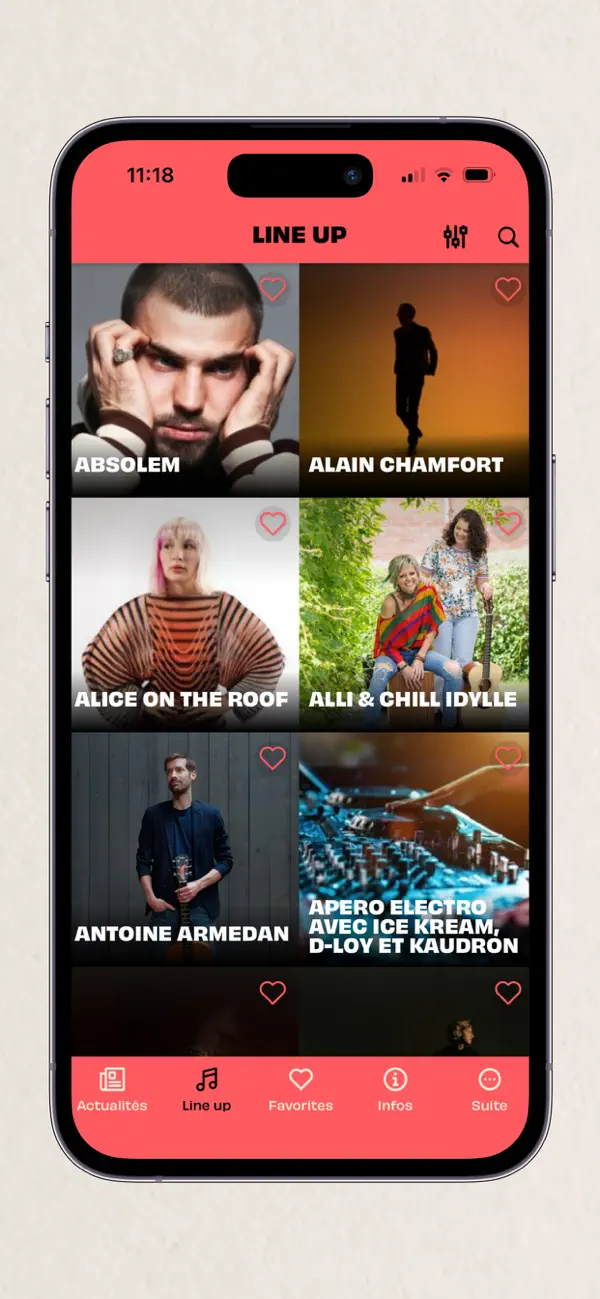 Screenshot #2 pour Francofolies de Spa