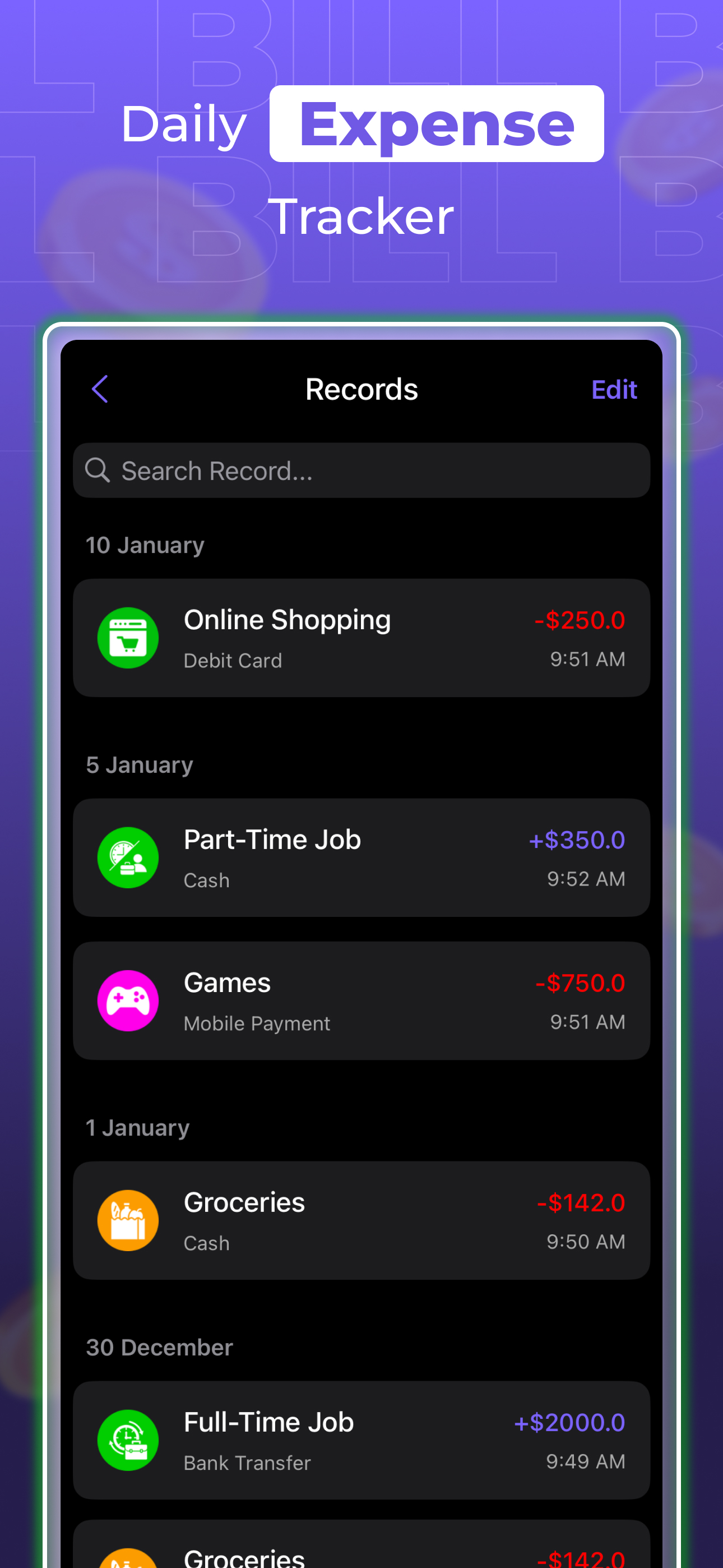 Budget Planner: Budget Tracker screenshot 3