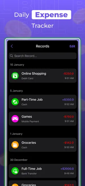 Bill Organizer -Budget Planner screenshot 3