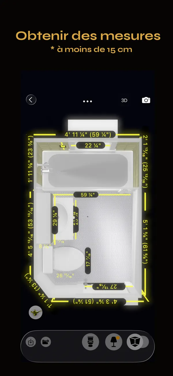 Screenshot #2 pour Room Genie : Design Maison 3D