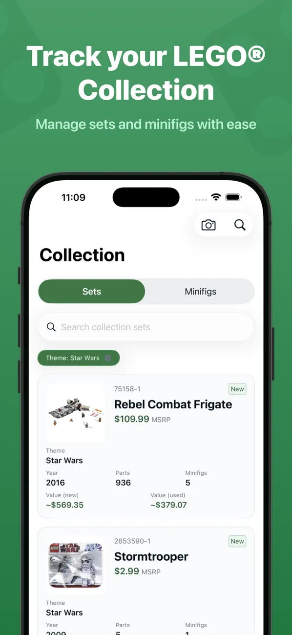 #1. BrickBin (iOS) By: Awesome City LLC