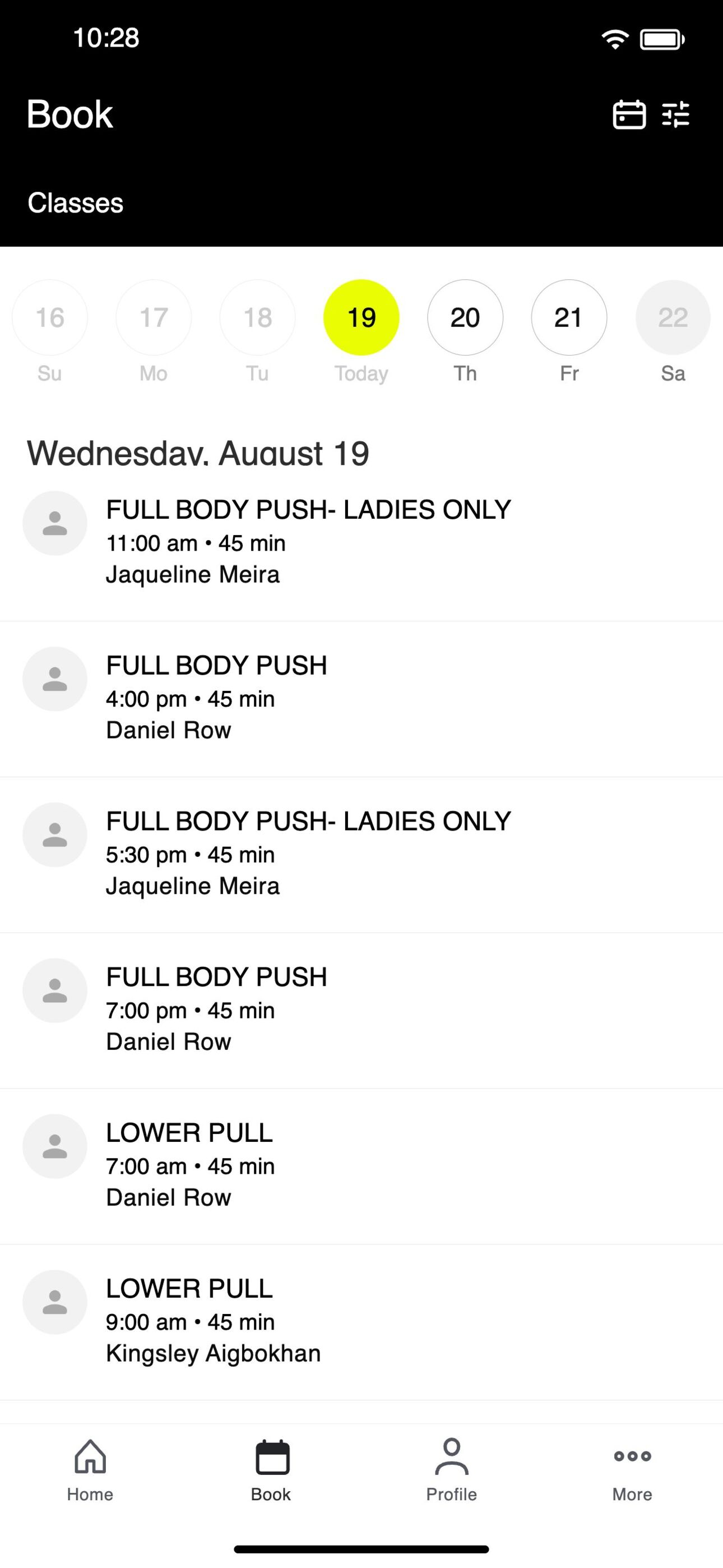 Raise Fitness + screenshot 2