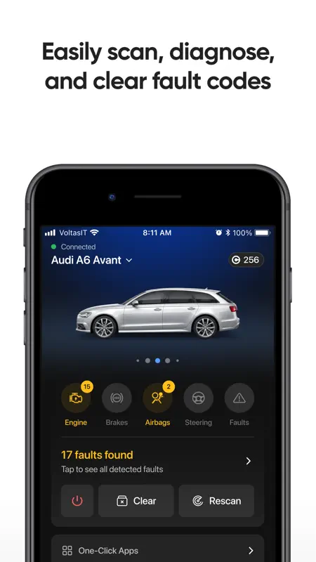 OBDeleven – OBD2 car scanner screenshot 1 of 6