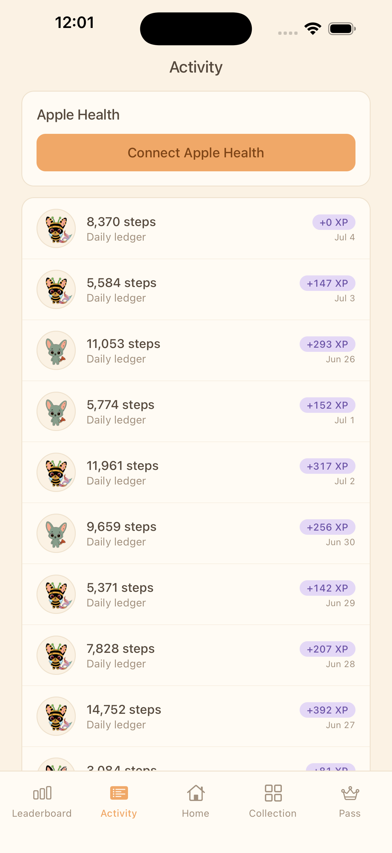 Wabbi: The Step Pet screenshot 5