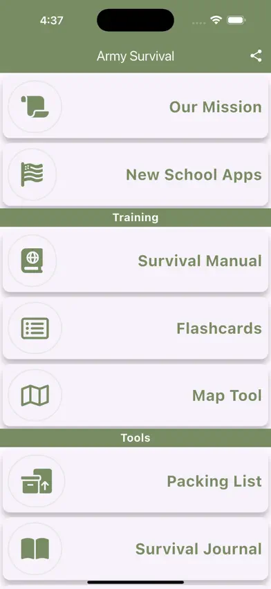Army Survival Guide & Tools screenshot 1