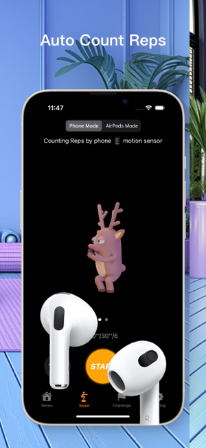 ‎DunDun - Squat Counter Screenshot