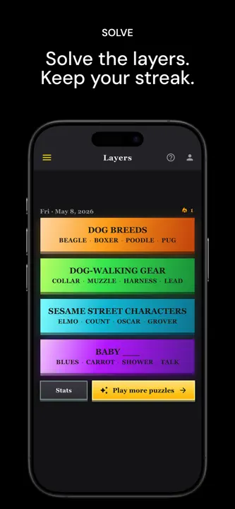 Layers: Daily Word Connections screenshot 7