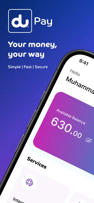 du Pay iPhone screenshot 1