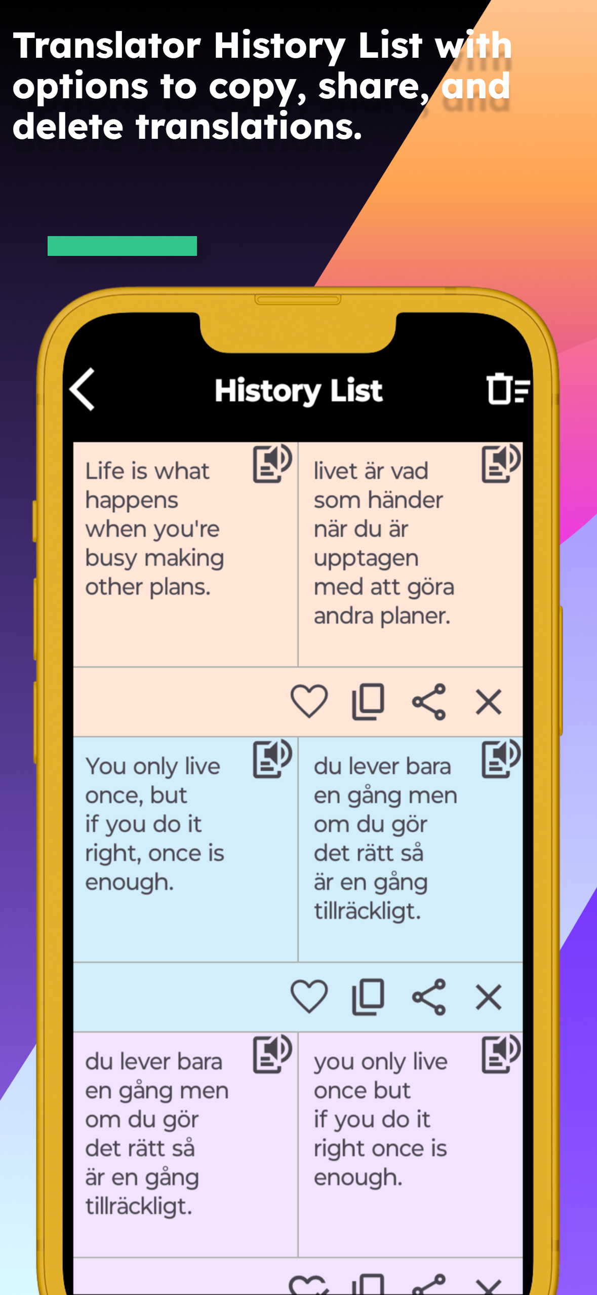 English Swedish Translator screenshot 7